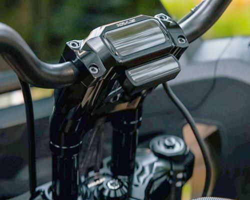 ハーレー・パーツ KRAUS　ライザー　ブラック　1インチ