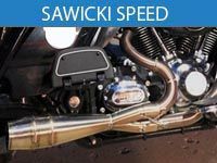 ハーレー、ツーリングモデルマフラー・ツインカム用 SAWICKY SPEED マフラー