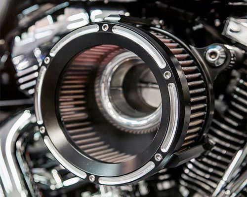 ツインカム用エアクリーナー：ケーブルスロットル車｜ハーレーカスタム