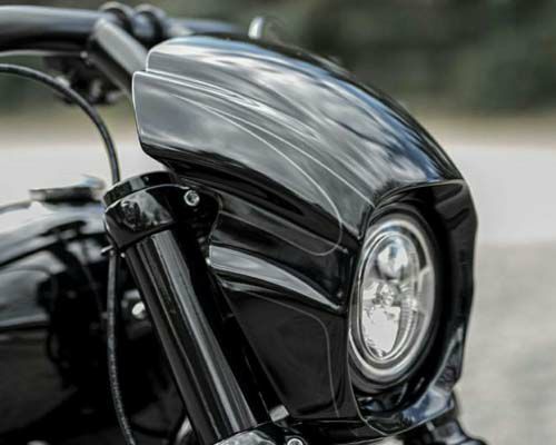 ハーレー、ソフテイル・M8 ウインドシールド：FXLR KillerCustom フェアリング