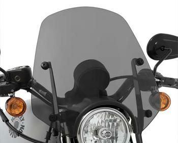 ハーレー、ソフテイル・M8 ウインドシールド：FXLR NationalCycle　DELRIO ウインドシールド