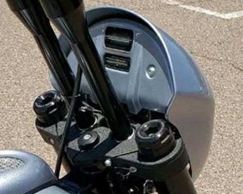 ハーレー、ソフテイル・M8 ウインドシールド：FXLR インナーフェアリング