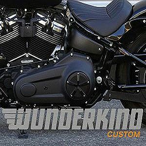 WUNDERKIND ハーレー用ハンドルバーミラー シルバー 右側 |ハーレーパーツ専門店 HDパーツ