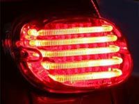 LED テールランプ 真鍮 ドリリング 2型 ハーレー グラストラッカー SR