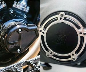 ハーレー、ソフテイル・ FLSB その他ダービーカバー