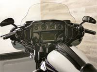 Factory47 ASSAULT ハンドルバー FLHX/FLHT グロスブラック 10インチ 