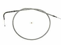 ハーレー、ソフテイルTC  スロットル、アイドルケーブル（ステンメッシュ）