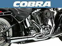 ハーレーパーツ エボリューション・ソフテイル コブラ(COBRA)マフラー