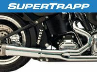 ハーレーパーツ エボリューション・ソフテイル スーパートラップ（SuperTrapp）マフラー