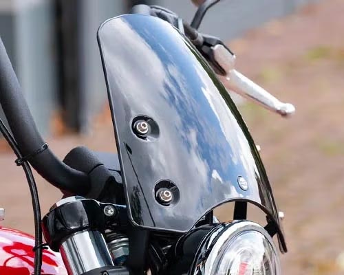 ハーレー、ソフテイル・M8 ウインドシールド：FXST用DART フライスクリーン