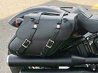 ハーレー、ソフテイル・M8 LeatherWorks デタッチャブルサドルバッグ