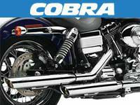 ハーレーパーツ エボリューション・ダイナ コブラ(COBRA)マフラー