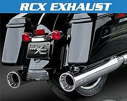 ハーレーパーツ エボリューション・FLT  RCX Exhaust マフラー