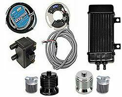 ハーレーパーツ エボリューション・FLT オイルクーラー、点火系、パフォーマンス・パーツ等