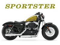 リジッドシーシーバー スポーツスター用