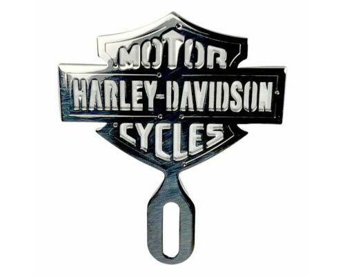 Harley-Davidson バイクアクセサリー ライセンスストッパー Harley Davidson セーフティ ライセンスプレート トッパー