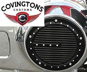 ハーレー、ソフテイル・ FLSB COVINGTONSダービーカバー