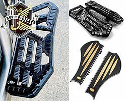 ハーレー、ツーリング用 フットボード｜ハーレーカスタムパーツ