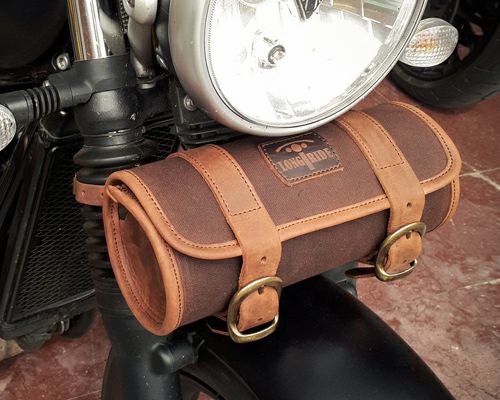 ハーレー用 フォークバッグ,ツールバッグ 