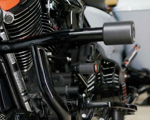 ハーレーダビットソン 純正品 CVO ツーリングモデル用 エンジンガード