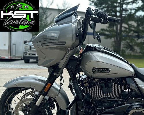 KST Kustoms SPEARHEAD 1.5インチ径 3ピース・ハンドルバー 14インチ 