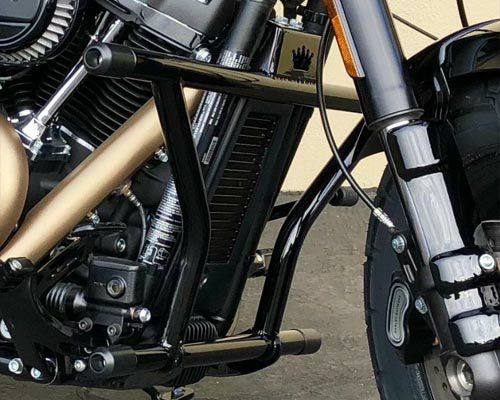 ☆ハーレー FXBR FXBRS18-24  ショックアジャスターカバー☆ ☆ハーレー FXBR FXBRS18-24 ショックアジャスターカバー