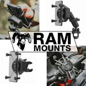 ラムマウント 防振クレイドルホルダー（M）U字クランプベース　1インチボール RAM-HOL-PD4-462B 防振クレイドルホルダー(M) 1インチボール