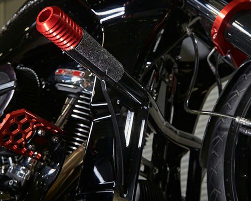 ハーレー、ツーリング用エンジンガード＆クラッシュバー｜ハーレー 