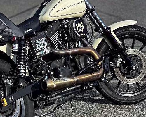 ハーレー、ダイナStealth Pipes(ステルスパイプス)マフラー ハーレー、ダイナ用