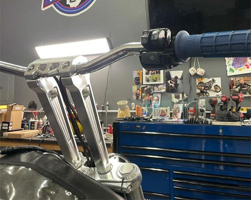 ハーレー、ツーリング FLHT・FLHX（電子制御用） LA-CHOPPERS パフォーマンス ハンドル