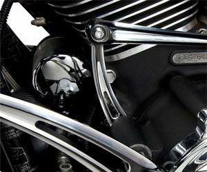 スカルデザイン　シフトリンケージ　ハーレーダビッドソン　純正パーツ ハーレー純正 ツアラー シフトリンケージ|Harley Davidson