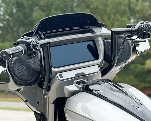 ハーレー、ツーリング FLHT・FLHX（電子制御用） KST Kustomsハンドル(配線済み)