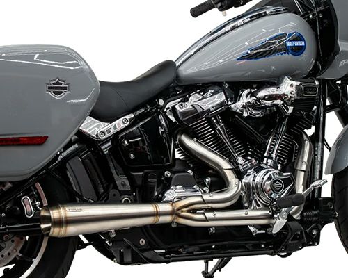 ハーレー、ソフテイル・M8トラスクマフラー