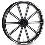 SEL-012-01001:Arlen Ness 10Gauge フロント ホイール ブラック 16x3.5