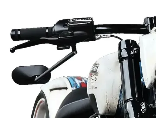 スリップストリームミラー ハーレーダビッドソン 純正オプション 車検