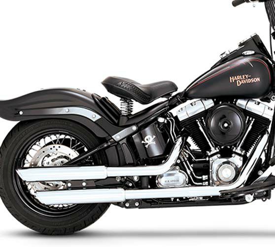 バンス＆ハインズ （VANCE&HINES）Twin Slash スリップオン ソフテイル 