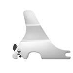 シーシーバーサイドプレート　デタッチャブル　クローム-01