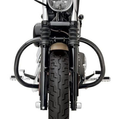 ハーレー、エンジンガード グロスブラック SPORTSTER |ハーレーパーツ 