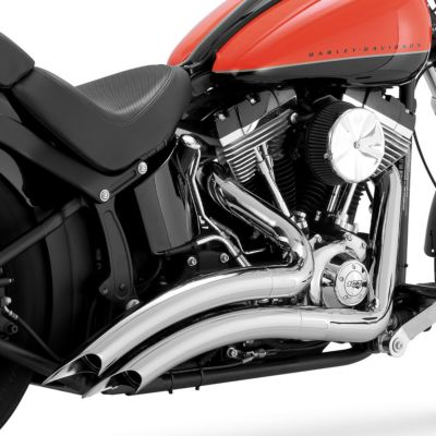 【SALE】26369: Vance & Hines ビッグラディウス フルエキゾーストマフラー PCX (クローム) 【TC ソフテイル】