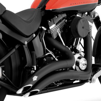 【SALE】Vance & Hines ビッグラディウス フルエキゾーストマフラー PCX (ブラック) 【TC ソフテイル】