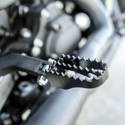 Burly Brand MXスタイル・ミニフットペグ【スポーツスター、ダイナ、ソフテイル】