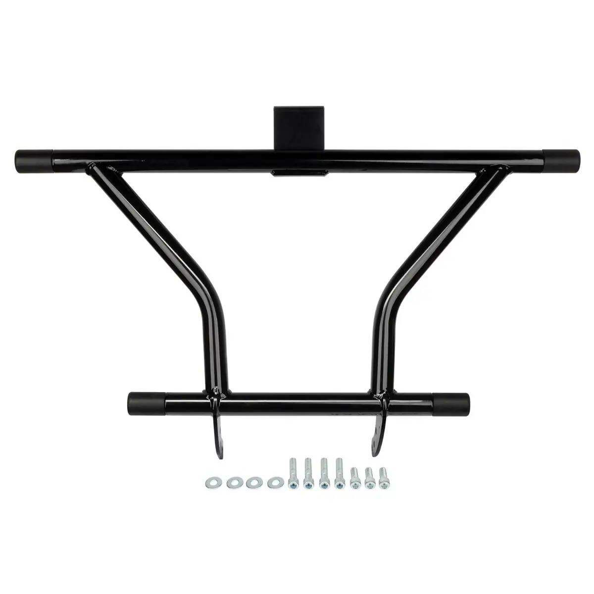 Hog Workz 2ステップ ハイウェイクラッシュバー ブラック M8ソフテイル 2