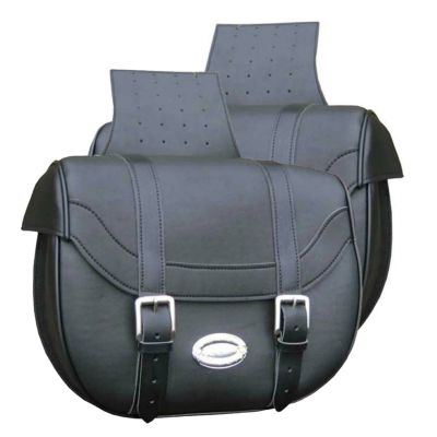 LONGRIDE ユニバーサル・サドルバッグ 14L 左右セット (ブラック)