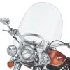 58243-95 キングサイズウインドシールド　FLソフテイル用　クリア ハーレー純正 デタッチャブル・キングサイズ・ウインドシールド FL