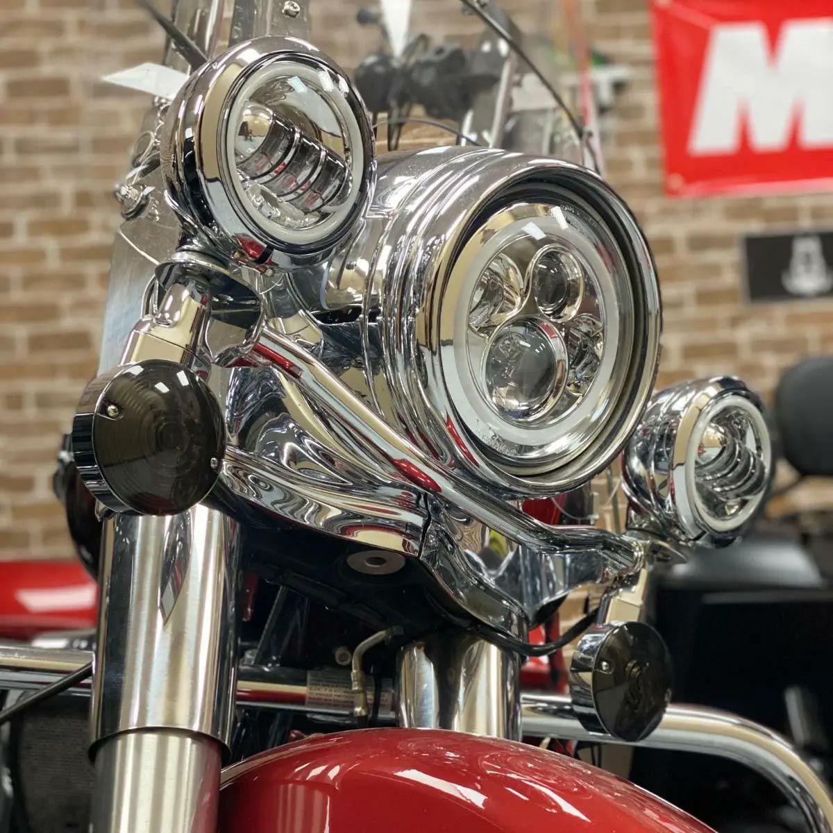 Hog Workz フラットウインカーレンズカバー スモーク ハーレー 2