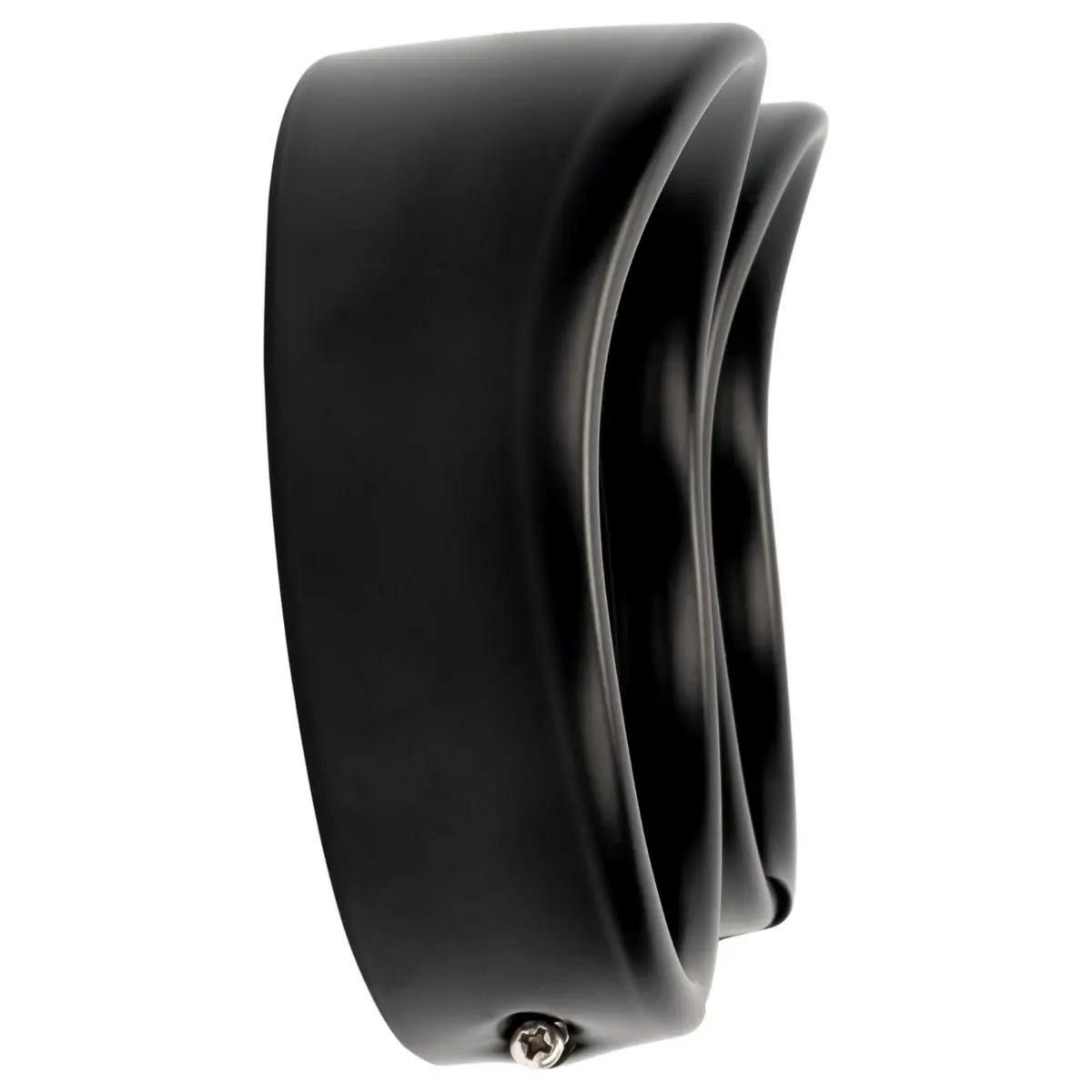 Hog Workz バイザースタイルトリムリング ブラック 補助ライト用 3