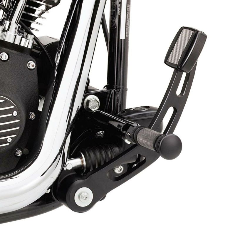 ビレットスタイル・リアブレーキレバー　サテンブラック-01