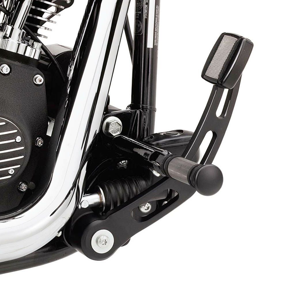 ビレットスタイル・リアブレーキレバー　サテンブラック-01