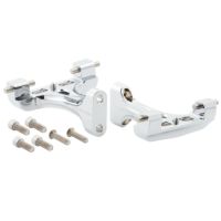 Arlen Ness（アレンネス） FORGED パッセンジャーフロアボード マウントキット クローム 4