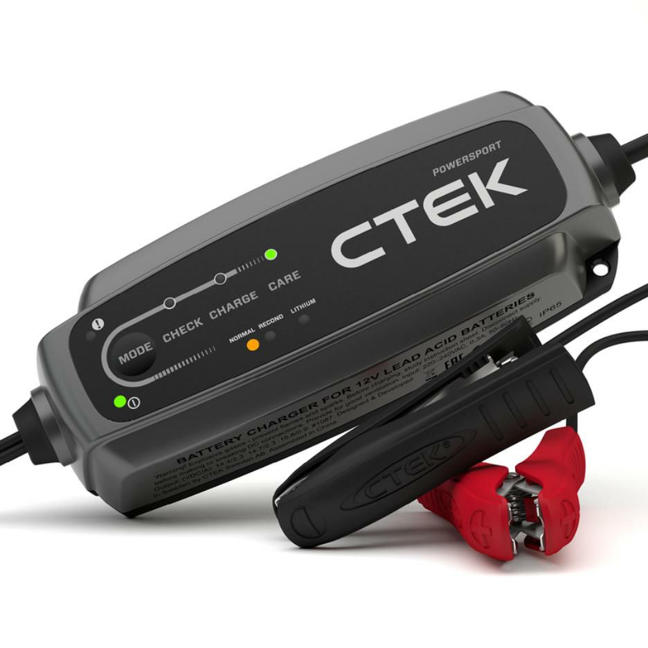 CTEK 12Volt バッテリー・チャージャー 2.3A 常時接続可　AGM＆リチウムバッテリー 